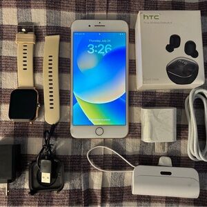 iPhone 8 Plus with Accessories
